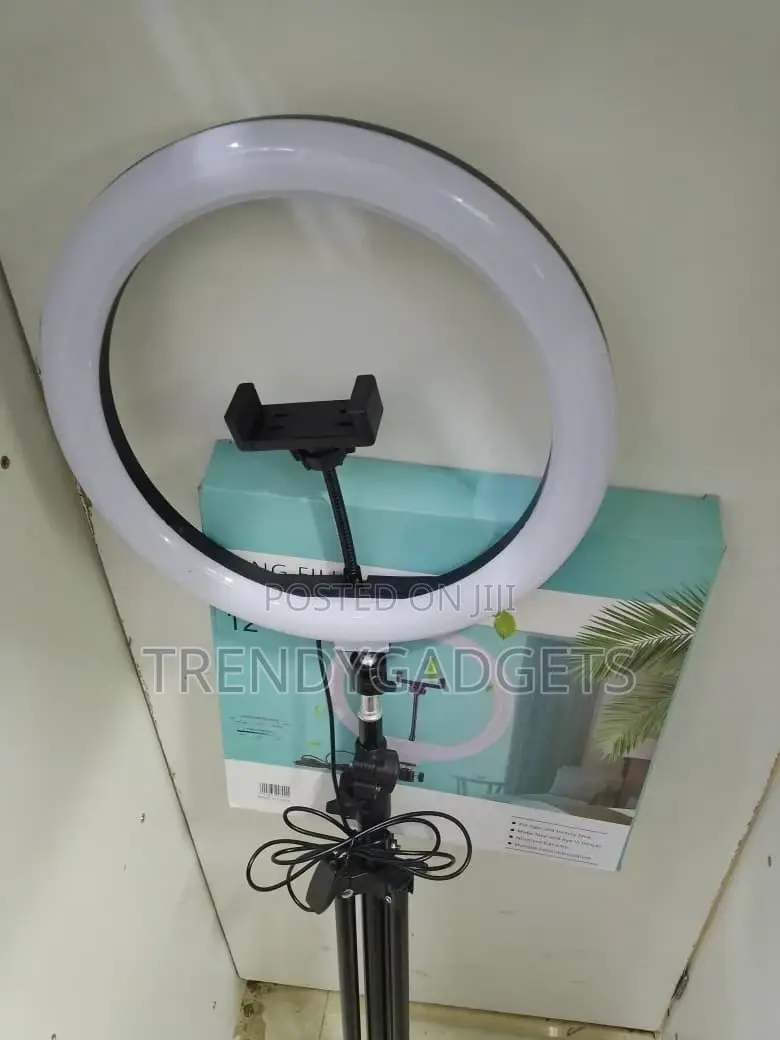 12” Led Ring Fill Light for Makeup, Streaming Photography