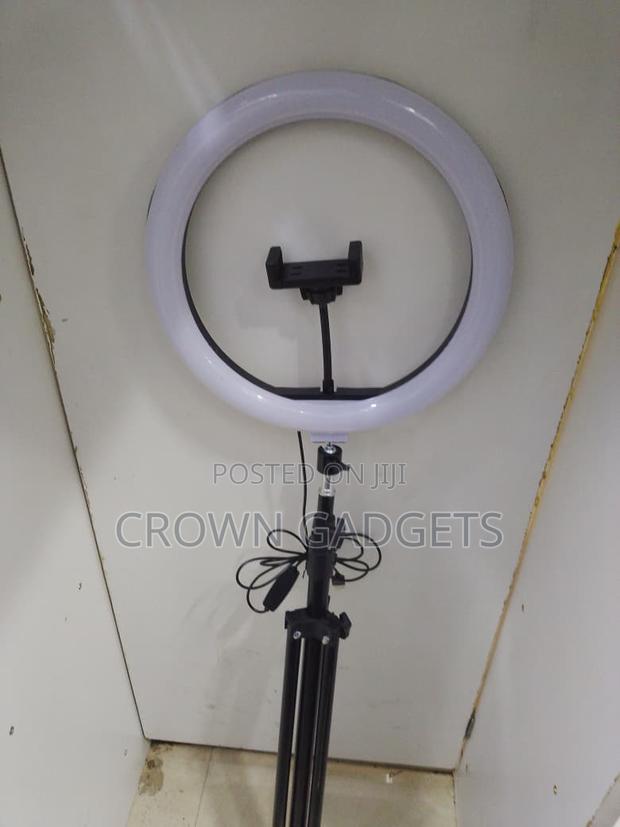 12” Led Ring Fill Light for Makeup, Streaming Photography - thumbnail 3