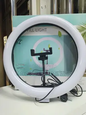 12” Led Ring Fill Light for Makeup, Streaming Photography