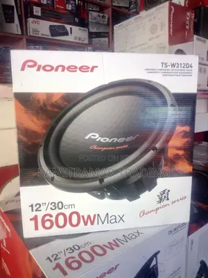Ts-W312d4 Pioneer 12′′ Champion Series Dual Vc 4ohm Subwoofer 1600w