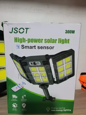 300w Foldable Smart Sensor Solar Light 
