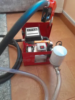 Fuel Transfer Portable Pump + Filter 60lpm | 220v 12v| 550w