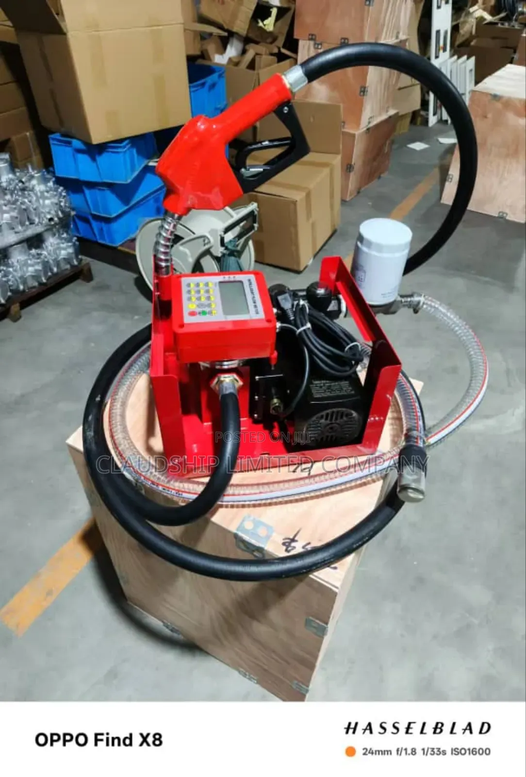 Fuel Transfer Portable Pump + Filter 60lpm | 220v 12v| 550w
