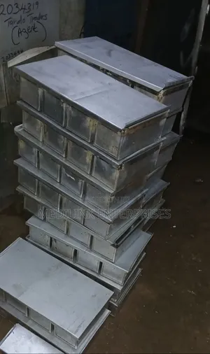 Galvanized 600g Customized Bread Baking Tins