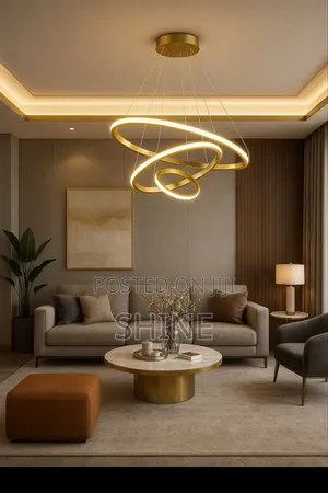 Three Rings 500mm Chandelier