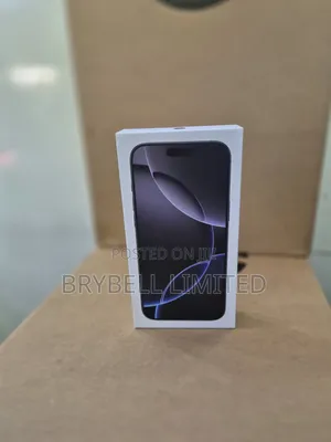New Apple iPhone 16 Pro Max 256 GB Black