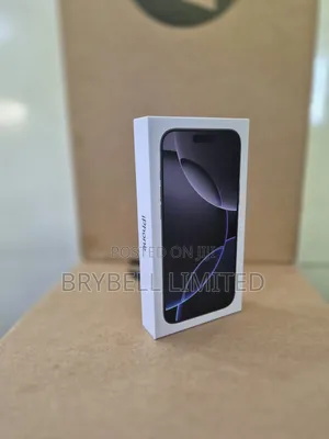 New Apple iPhone 16 Pro Max 256 GB Black