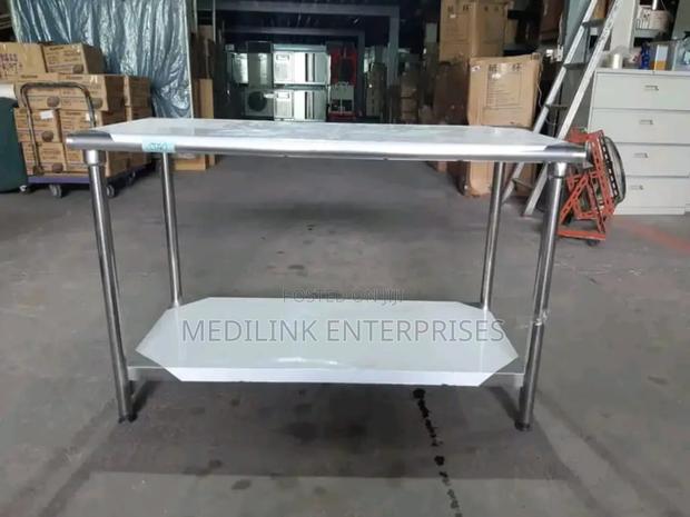 Ss304 Stainless Steel Commercial Kitchen Working Tables