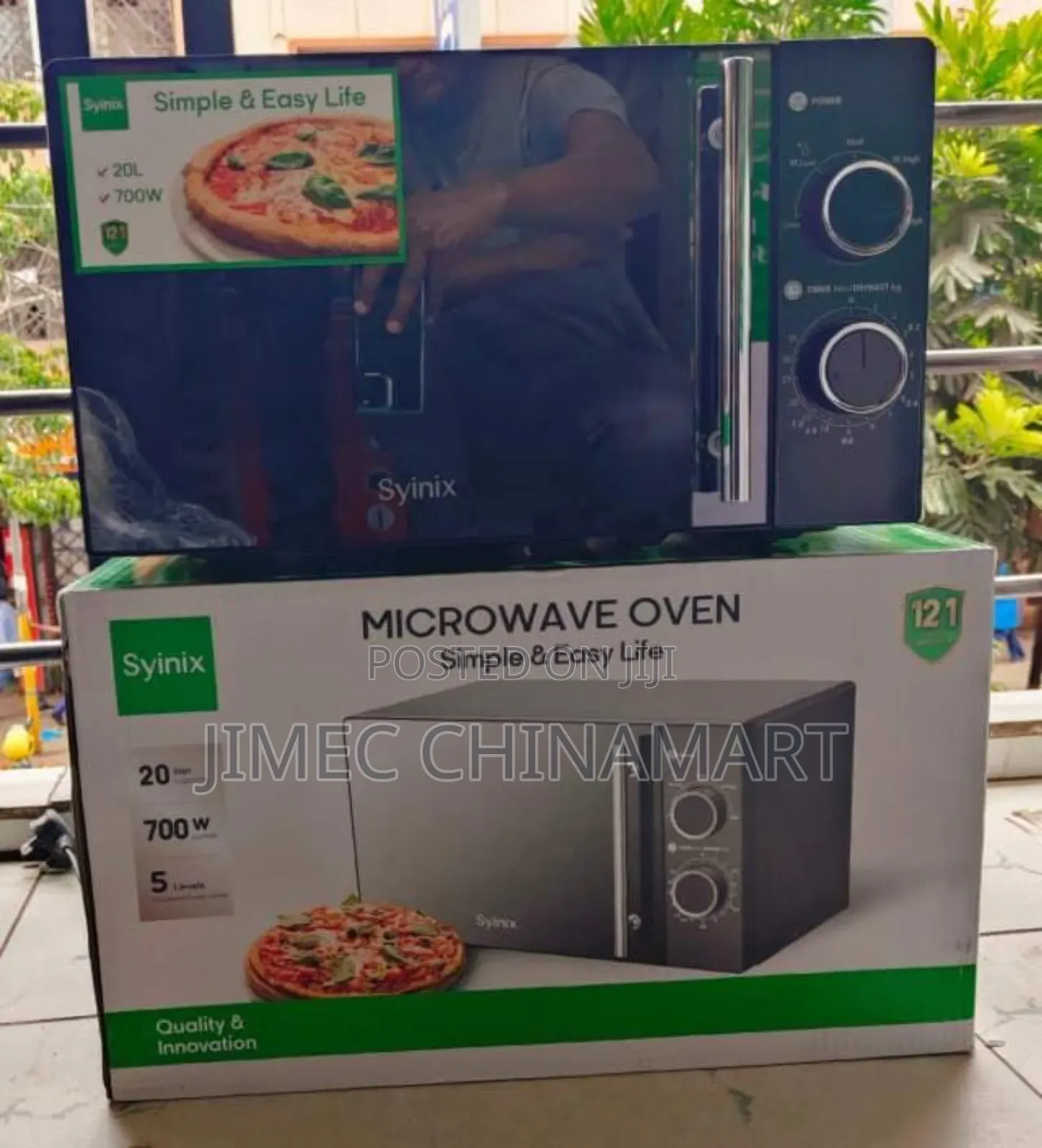 Syinix 20l Manual Microwave Oven