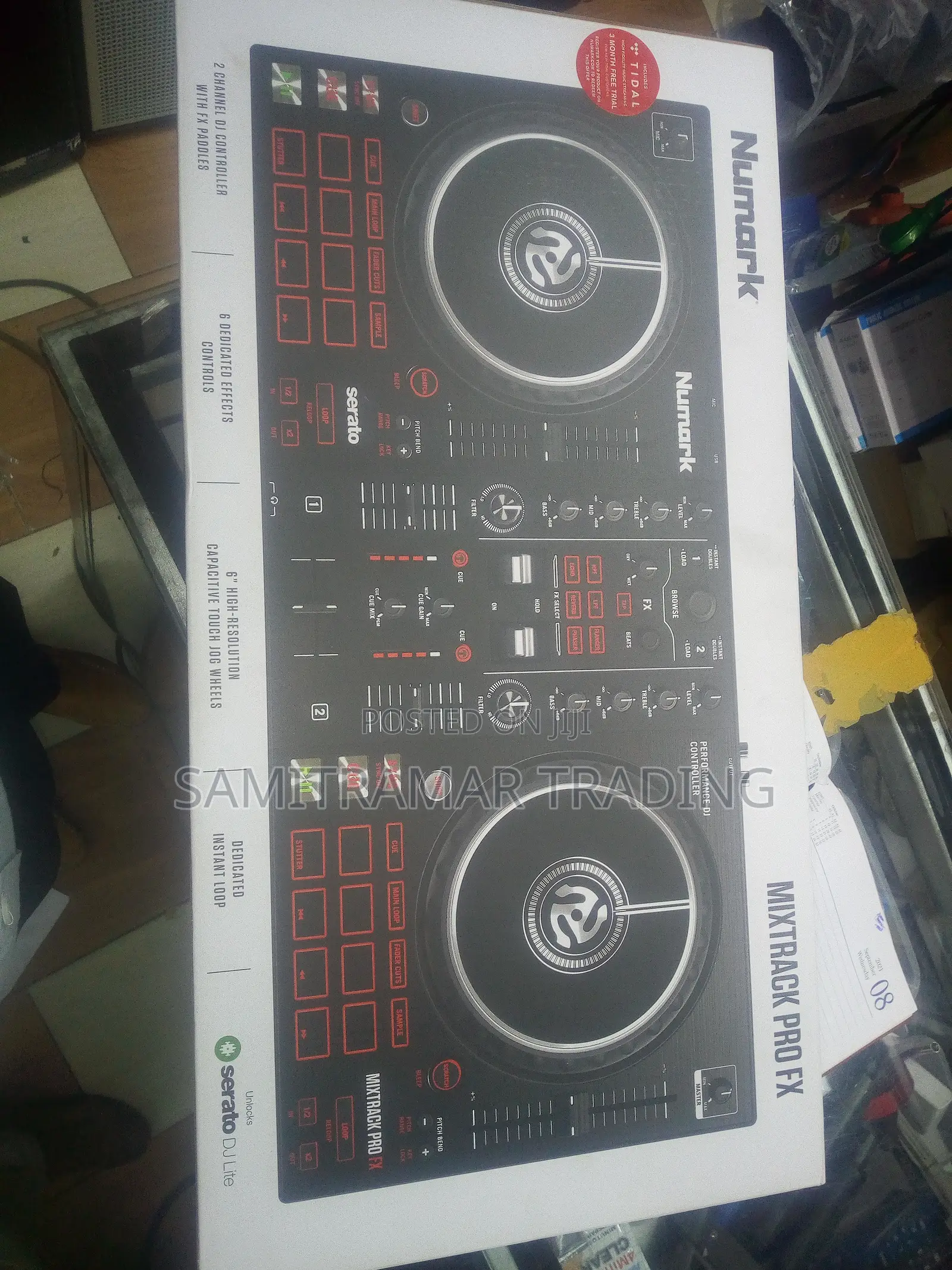 Mixtrack Pro Fx Numark All-in-One, 2-Deck 24-Bit Serato Dj Controller