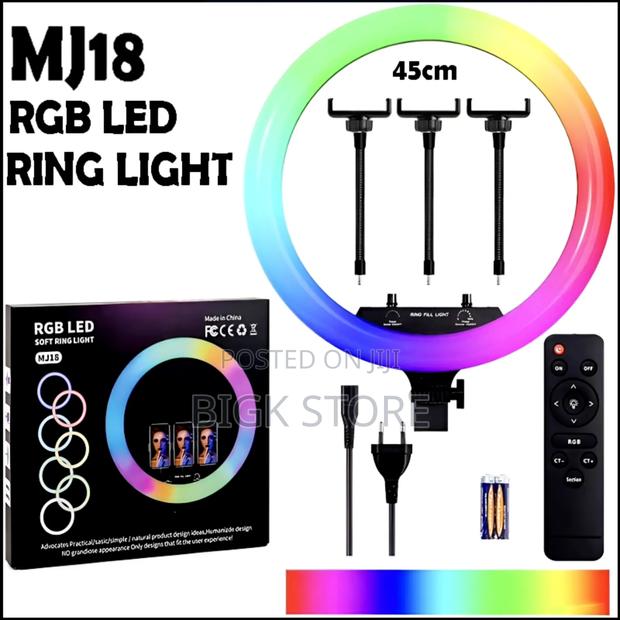 Quality Phone Ringlight 22" Multiple Colors - thumbnail 2