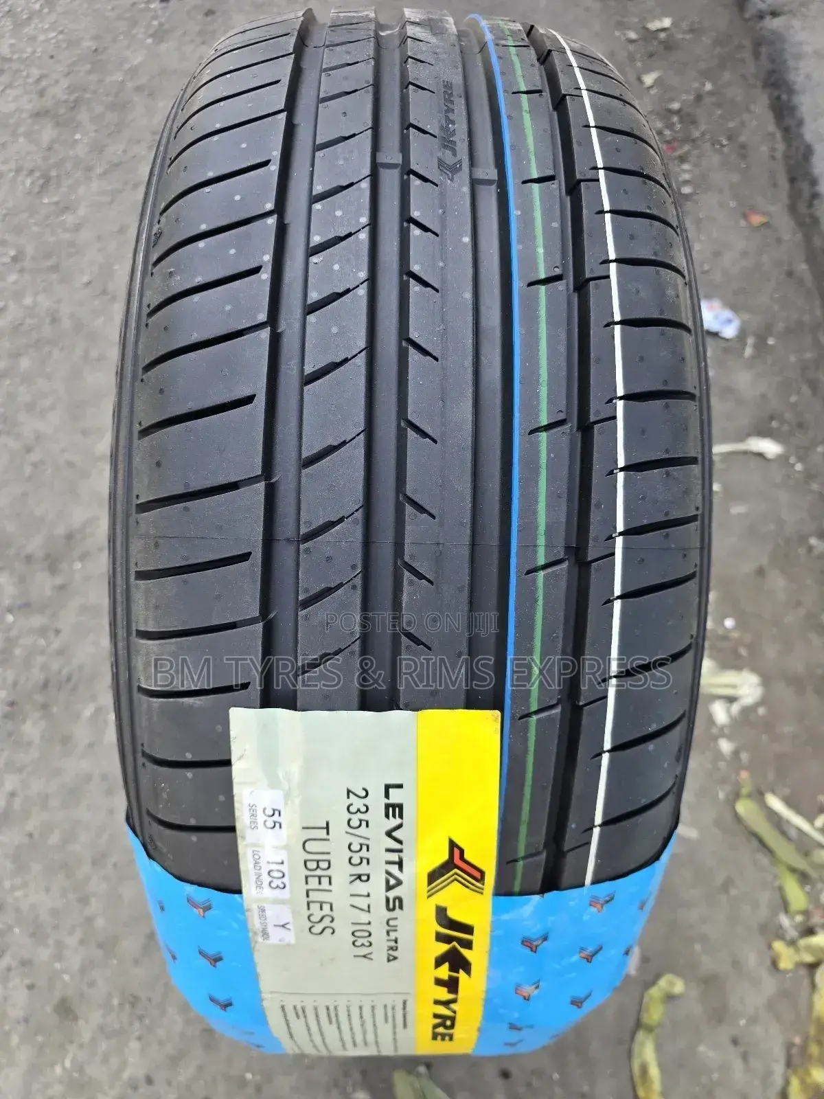 235 /55 R17 Jk Tyres (Levitas) India.