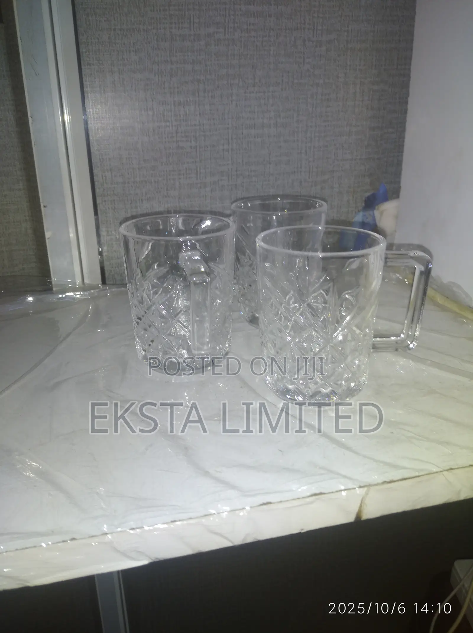 Oria Diamond Cut Tea Set