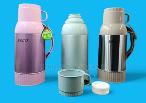 Exco Plastic Body Glass Refill Thermos Flask Pw180, 1.8l