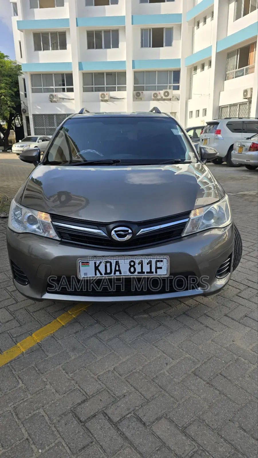 Toyota Corolla Fielder 2014 Brown
