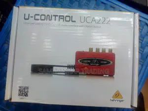 U-Control Uca222: Ultra-Low Latency 2 in/2 Out Usb Audio Interface