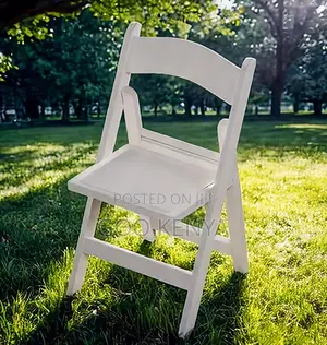 Home Chair;Premium White Resin Folding Chair –Ideal for Hotel Banquets
