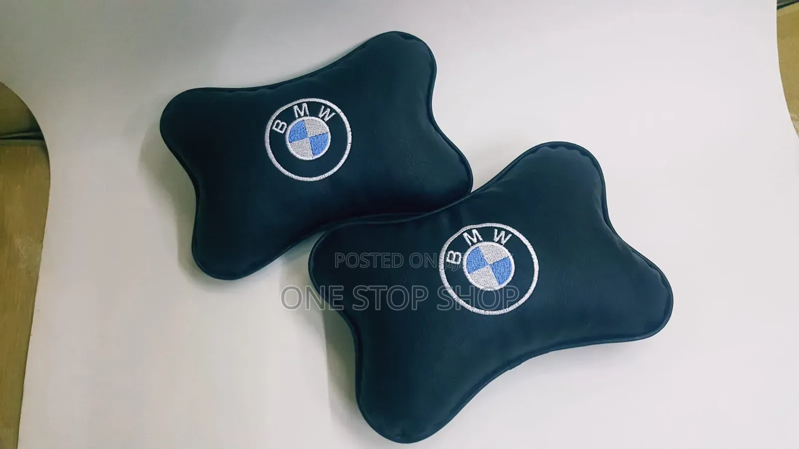 2pcs BMW Car Seat Branded Neck Support Pillow
