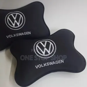 2pcs Volkswagen Branded Seat Neck Support Pillow