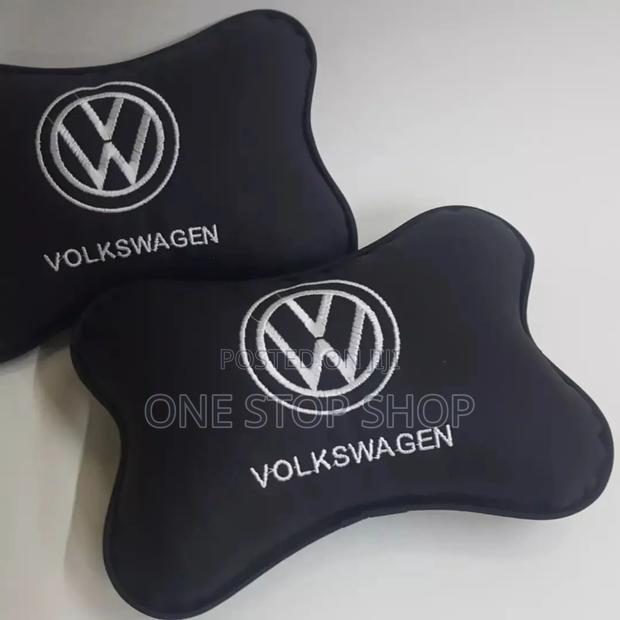 2pcs Volkswagen Branded Seat Neck Support Pillow