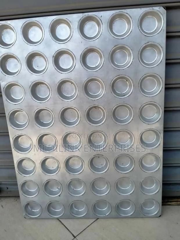 Galvanized Queen Cake Baking Tins