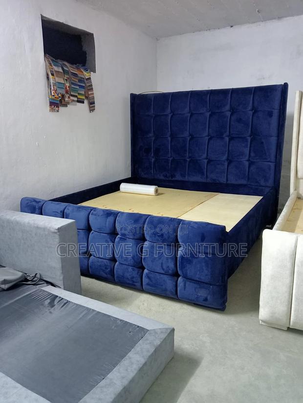 Classic Upholstered Bed - main view