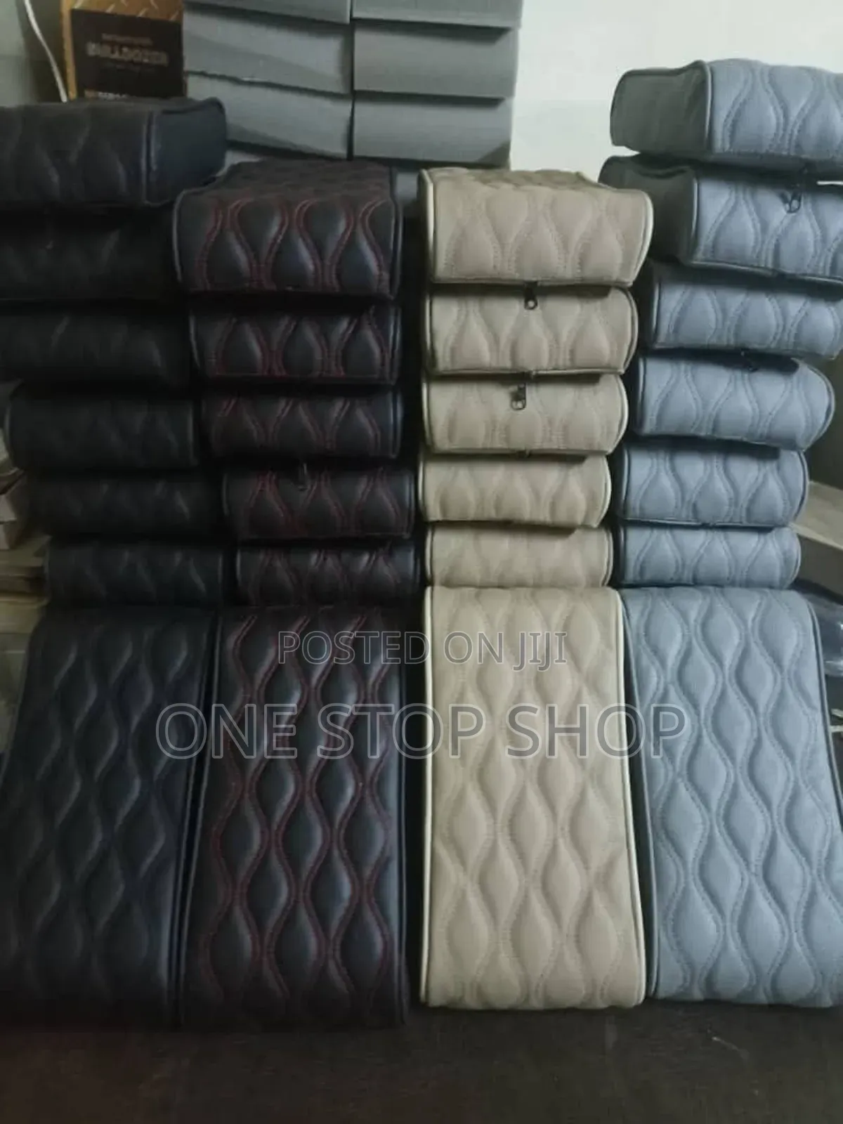 Car Armrest Pad Heightening Leather Pad