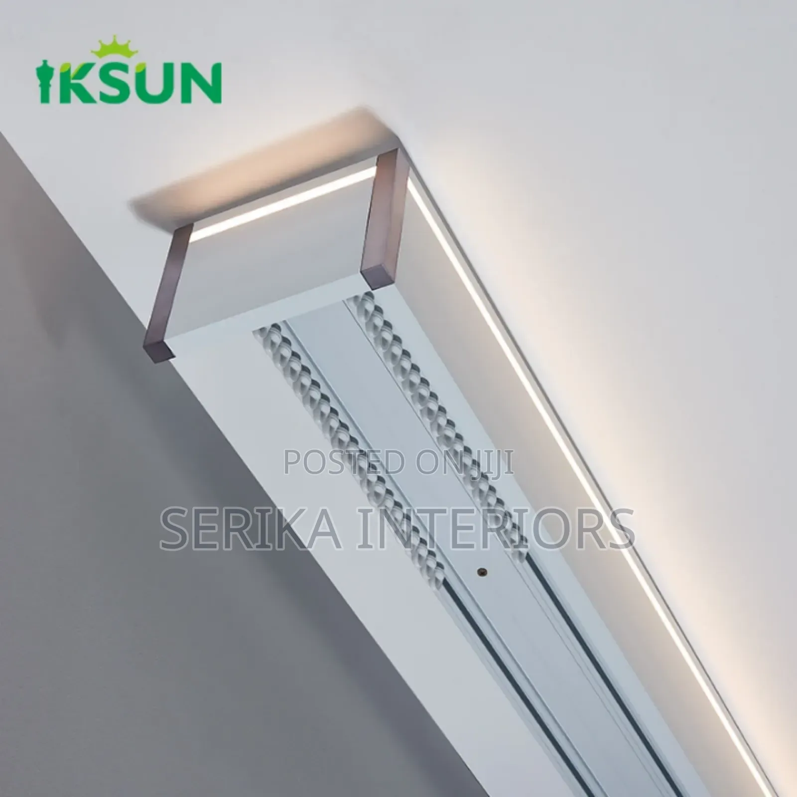 Double Ceiling Curtain Rails Environmental Friendly Rusty Free