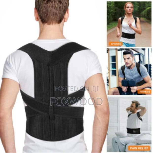 Adjustable Back Brace Posture Corrector Belt - thumbnail 4