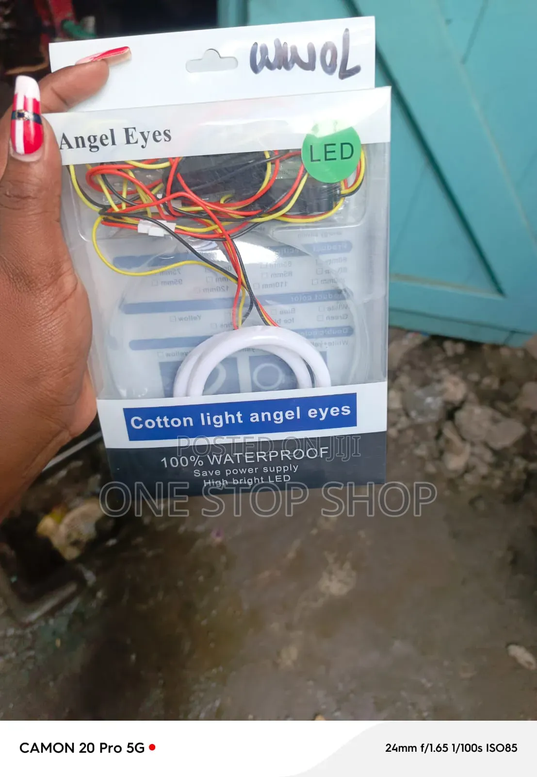 2 Color Angel Eyes Ring Lights Different Sizes