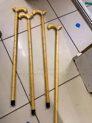 Mahogany Wooden Walking Sticks