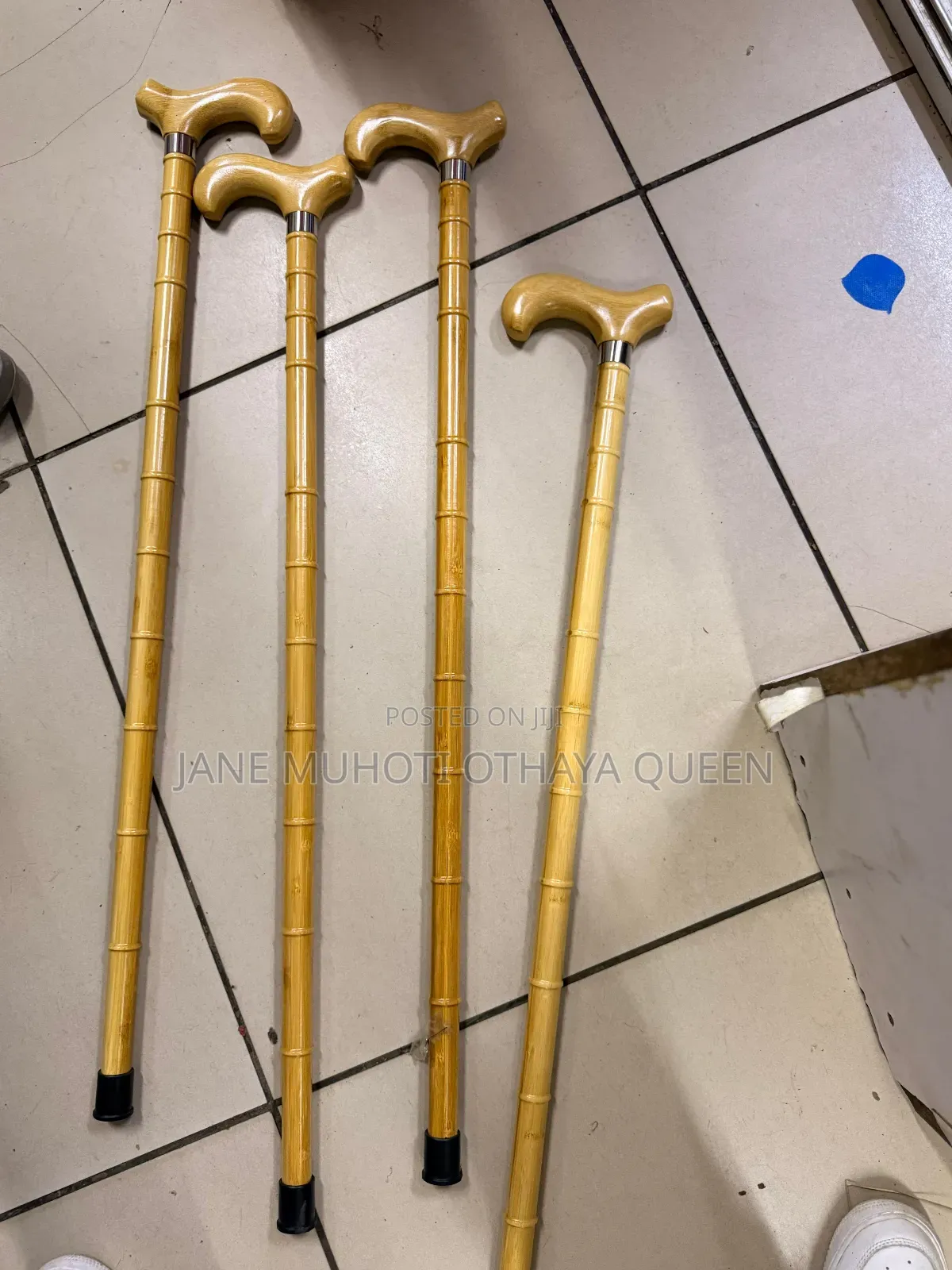 Mahogany Wooden Walking Sticks