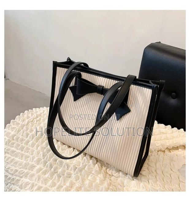 Bow Tote Bag, Handbag - thumbnail 3