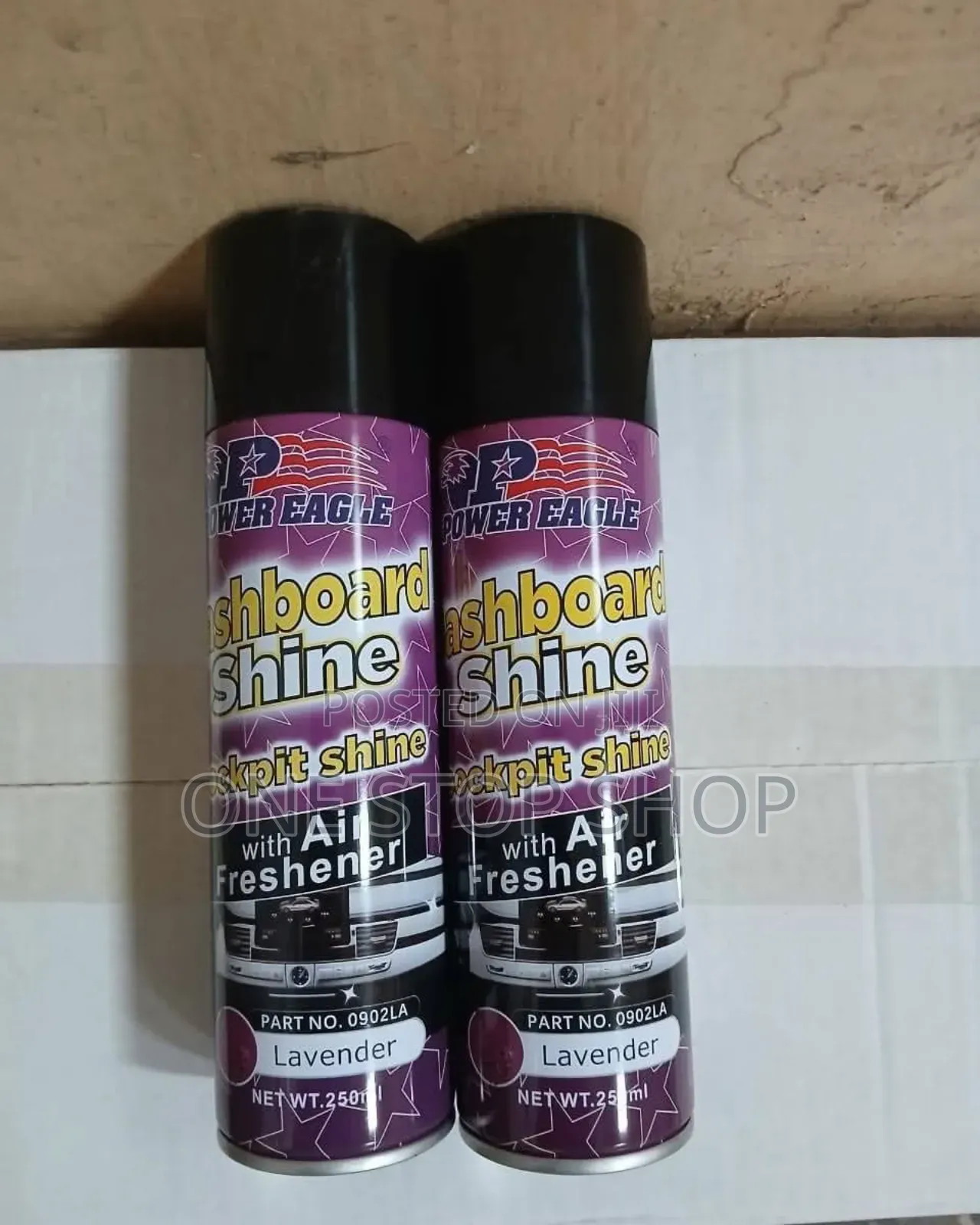 1pc Power Eagle Dashboard Cockpit Shine Lavender