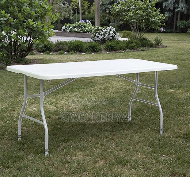 Home Table; High-Load Capacity Commercial Rectangular Folding Table - main view