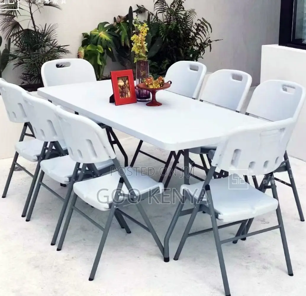 Home Table; High-Load Capacity Commercial Rectangular Folding Table
