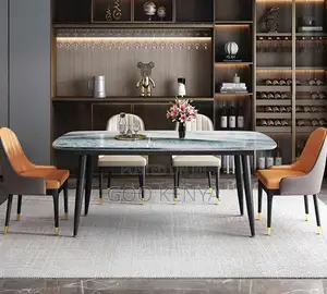 Home Dining Set; Small Apartment Dining Table Set – Rectangular Combo