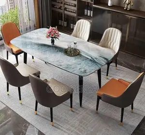 Home Dining Set; Small Apartment Dining Table Set – Rectangular Combo