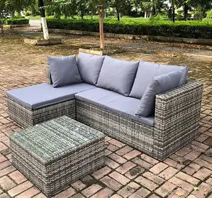 Home Sofa; Modern Rattan Patio Set – Comfortable Outdoor Coffee Table