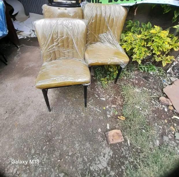 Arn Metallic Upholstered Custom Made Restaurant Chairs - main view