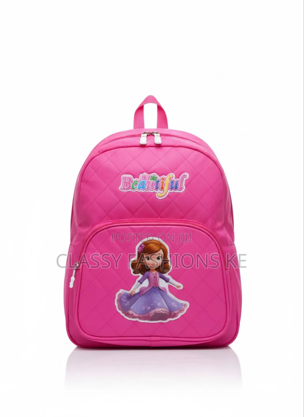 Pink Kids School Bag