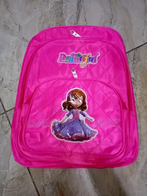 Pink Kids School Bag