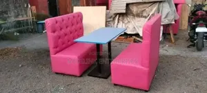 Upholstered Backrested Restaurant/Club Benches