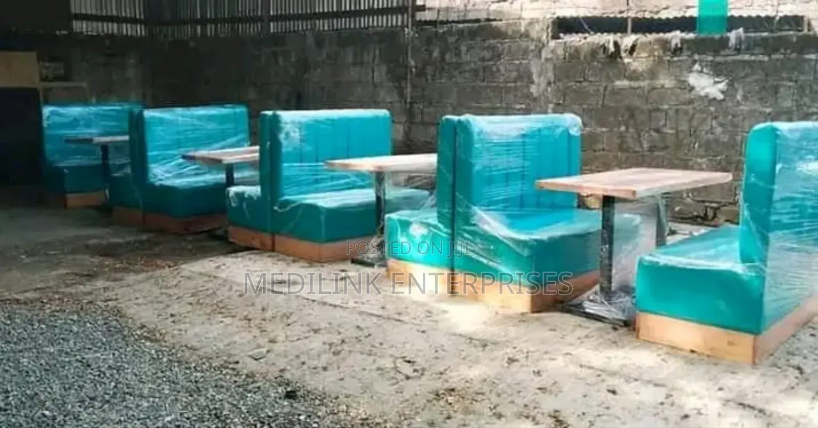 5ft Double Back Restaurant Benches