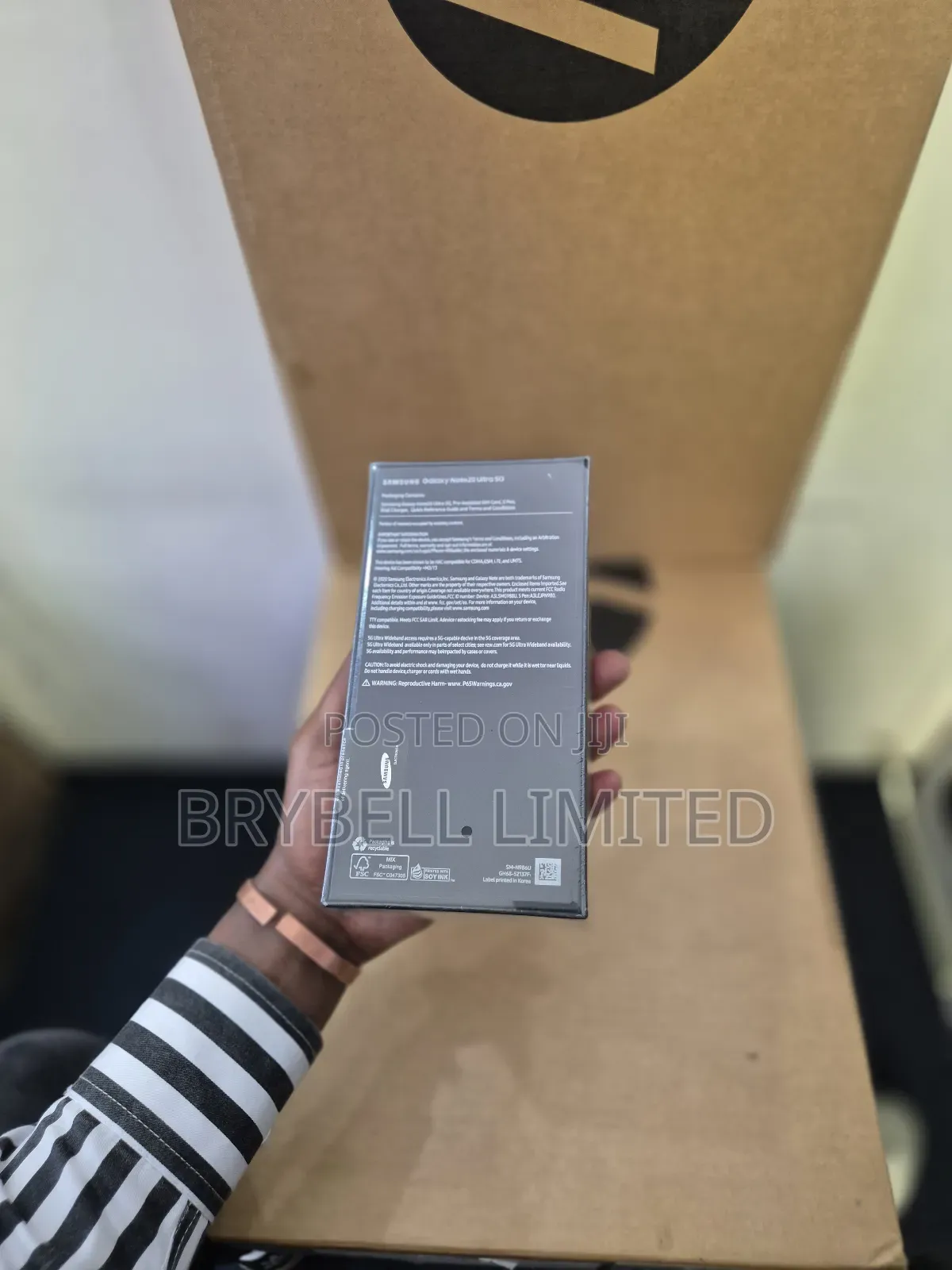 New Samsung Galaxy Note 20 Ultra 5G 256 GB Black