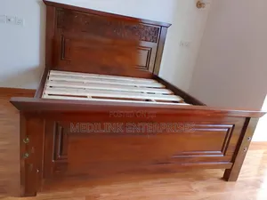 Solid Mahogany 5*6;Beds Queen Sized