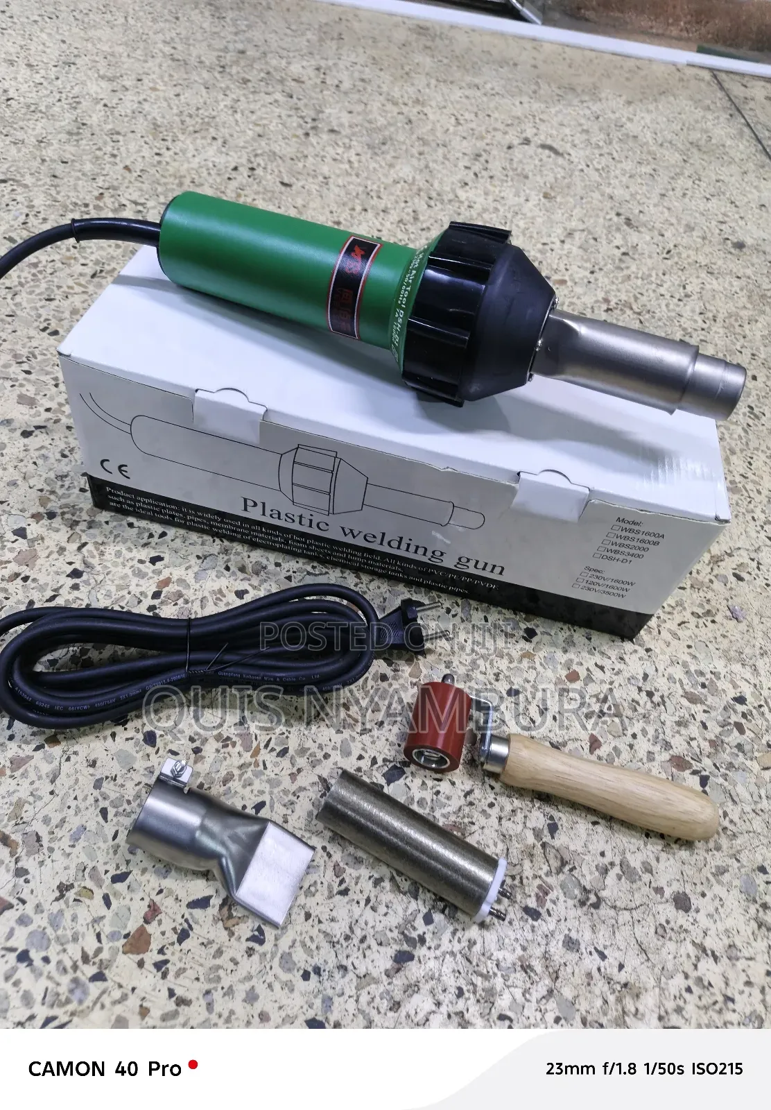 Electrictent Plasticgun/ Plastic Welding Gun Tent