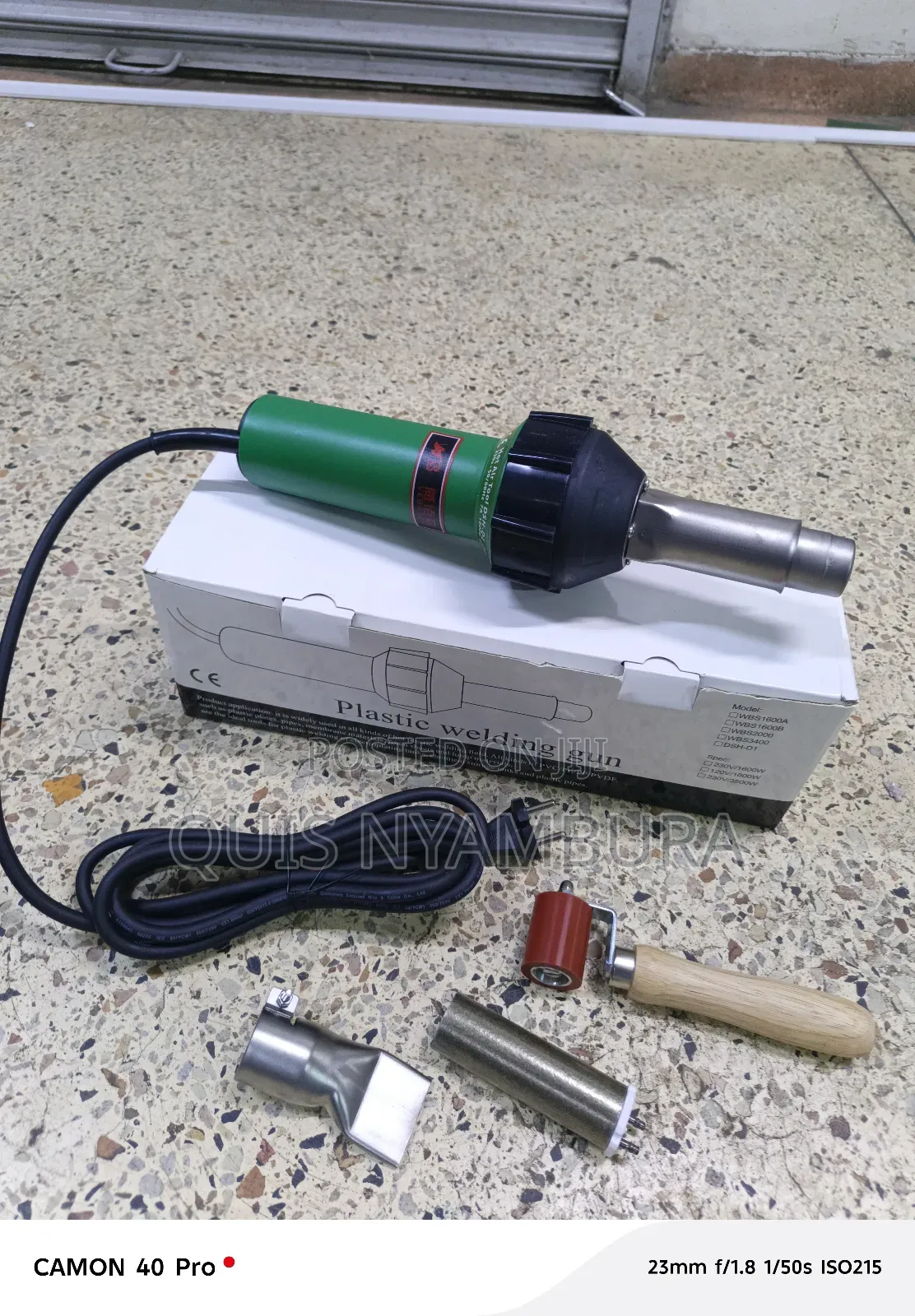 Electrictent Plasticgun/ Plastic Welding Gun Tent