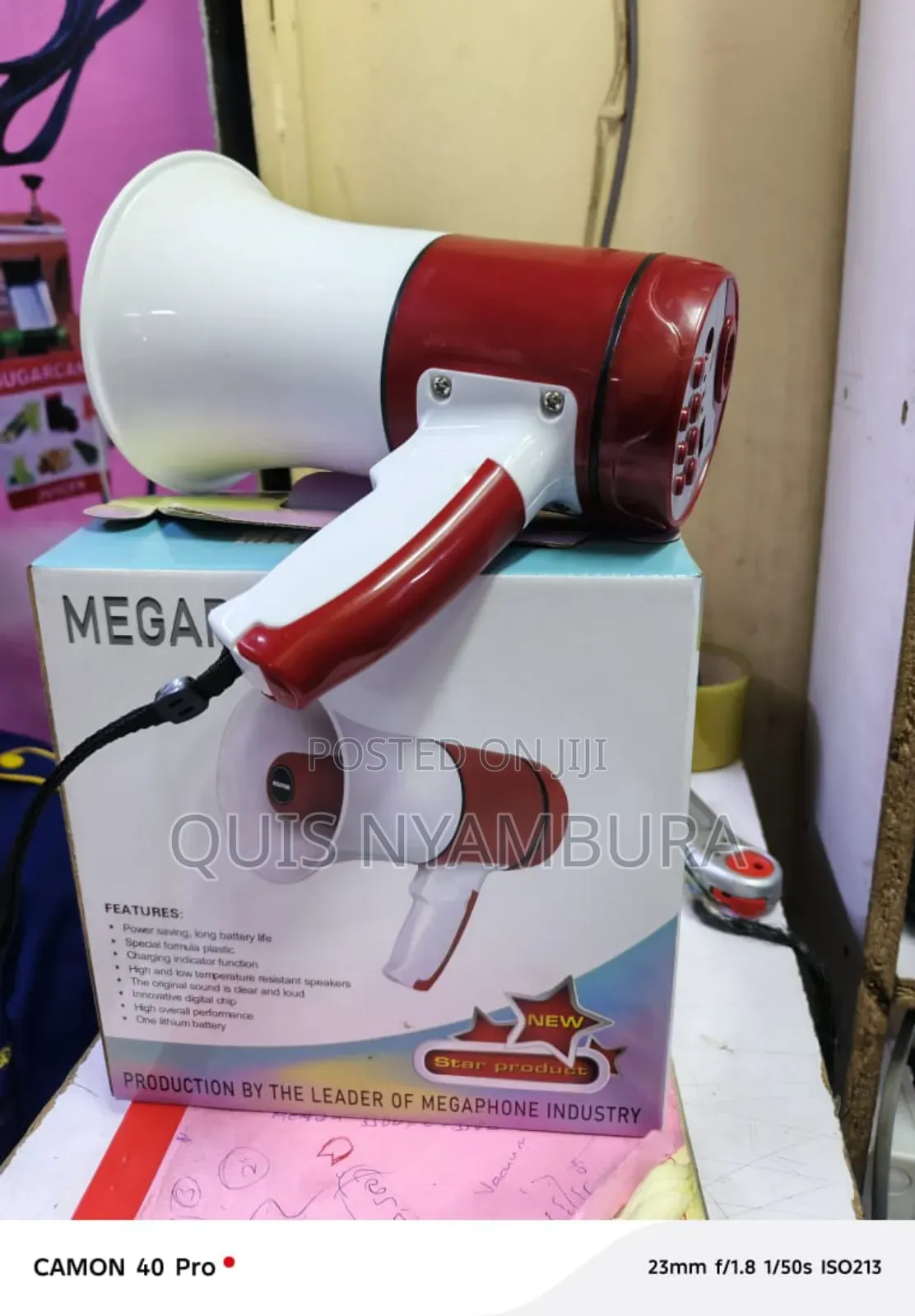 Megaphone) Rechargeable Megaphone