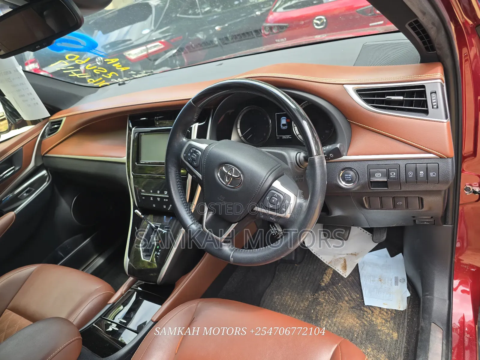 Toyota Harrier 2019 Maroon